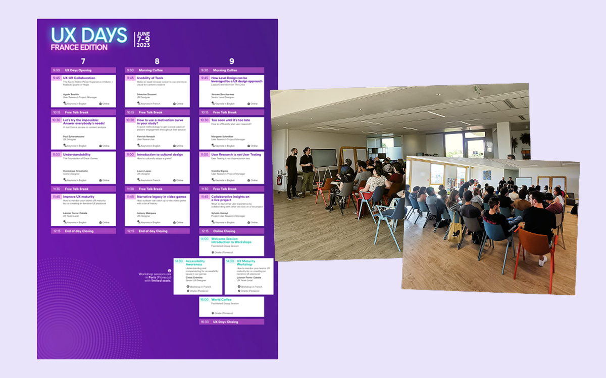 UX Days programme